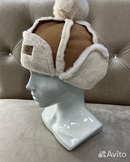 Шапка ушанка детская