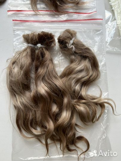 Трессы и натуральные локоны козочки