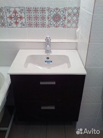 Установка смесителя, раковины, сифона Красногорск