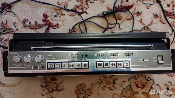 Кассетная магнитола sharp QT-77Z(BK)