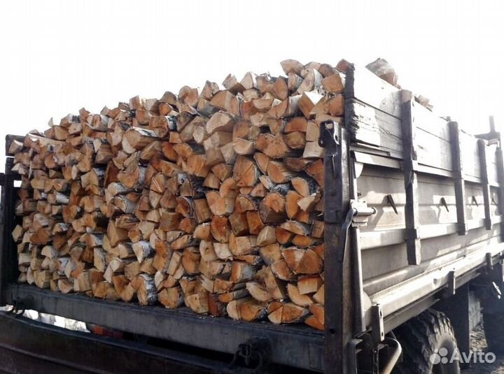 Дрова крупноколотые