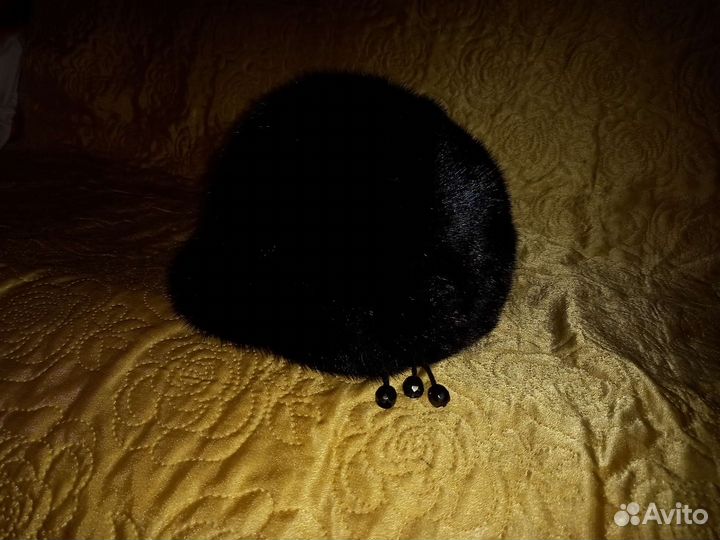 Шапка норковая женская новая