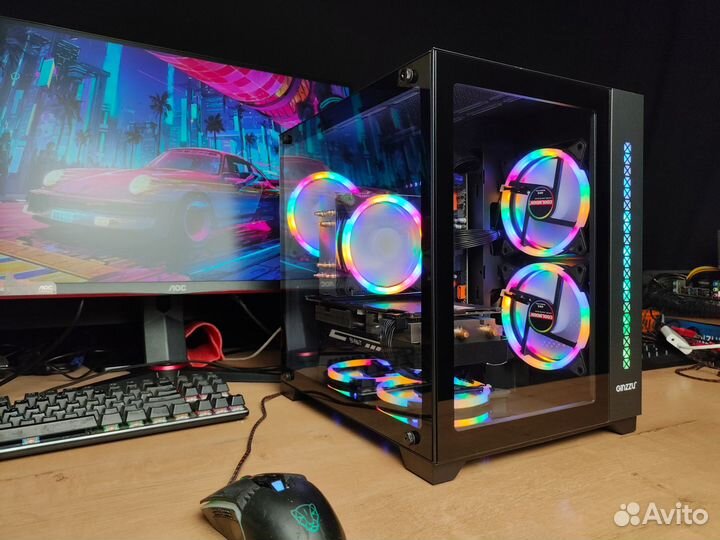 Игровой компьютер 12(24)ядер/GTX 1070/32GB