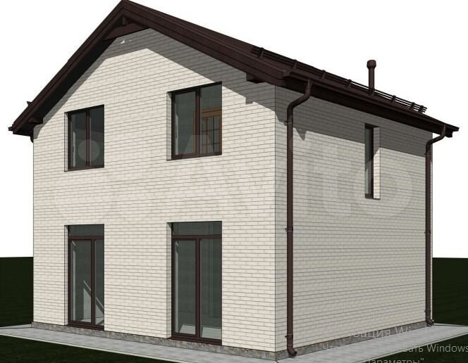 Дом 107 м² на участке 6 сот.