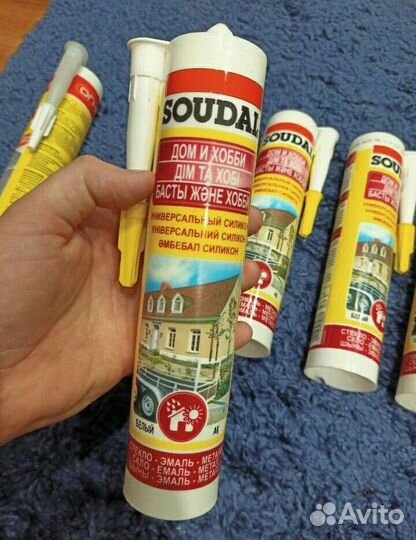 Герметик Soudal и герметик Огнеза -гт