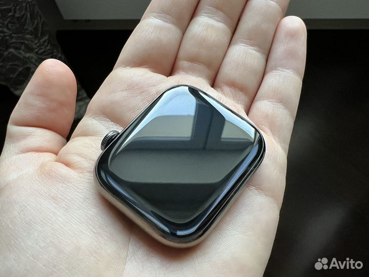 Часы apple watch 7 series 45 mm stainless steel