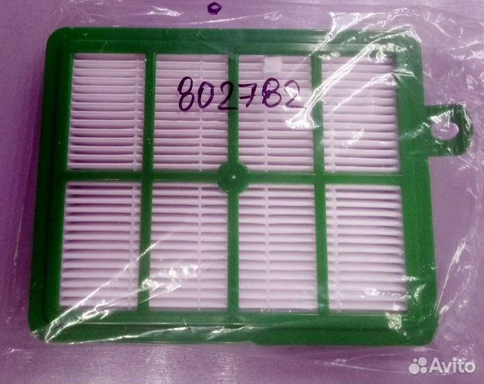 Фильтр пылесоса Electrolux hepa 109x138x25mm 80278