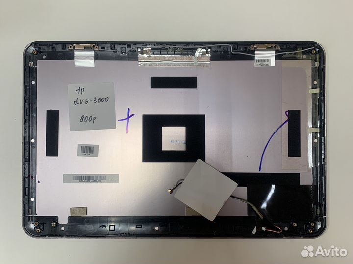 Крышка матрицы для ноутбука hp dv6-3000