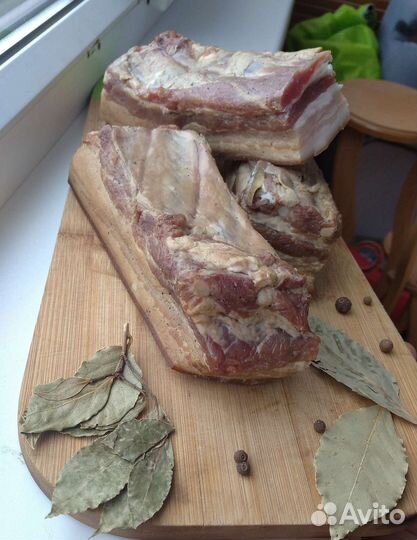 Сало холодного копчения. Домашнее