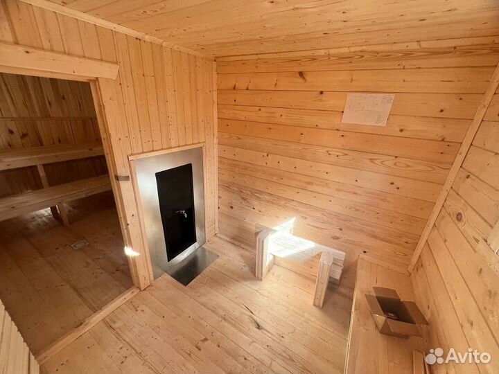 Баня 5x2.3 - Брус 100x150