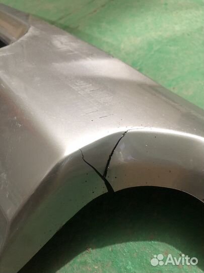 Накладка на задний бампер