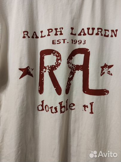 Футболка новая Ralph Lauren Double RL