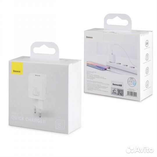 Зарядное устройство Baseus 20W с гарантии 1 год