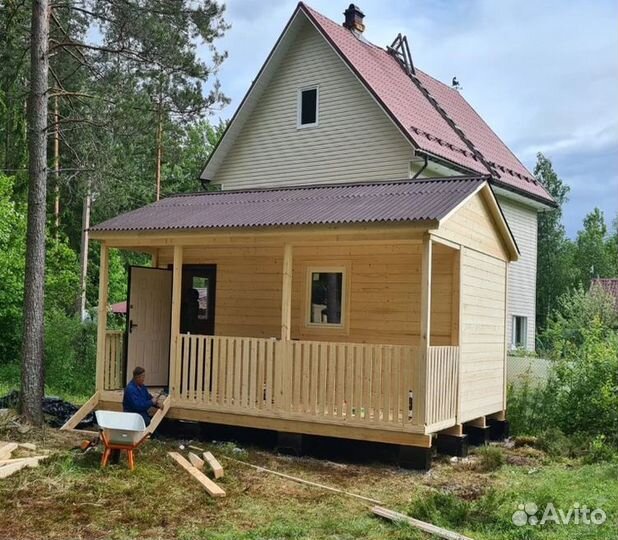 Бригада строителей, ремонт домов, кровля, фасад