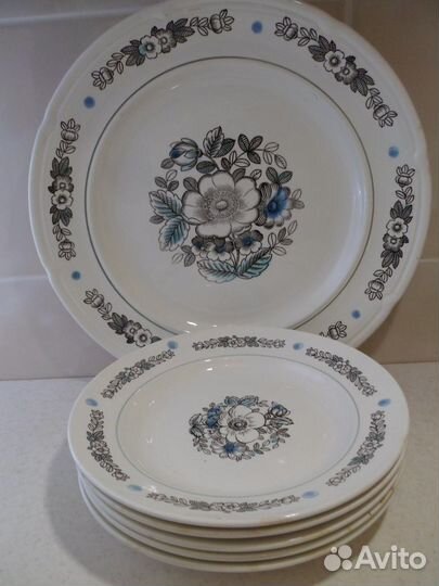 Блюдо зик Конаково Дулево