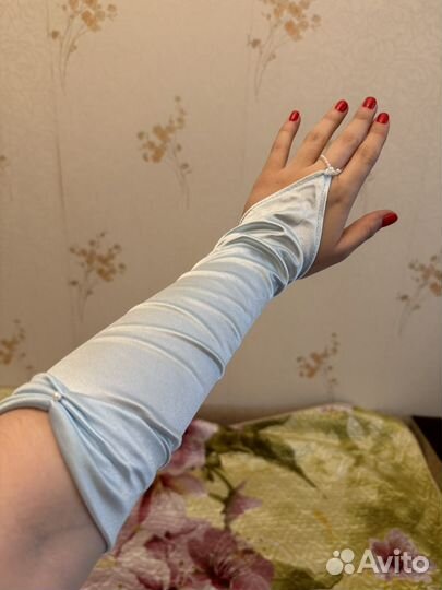 Перчатки без пальцев/Митенки