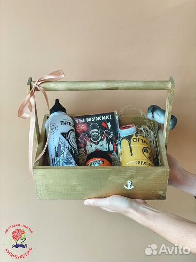 Подарочные наборы для мужчин, съедобные букеты