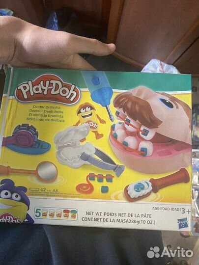 Набор стоматолога play doh