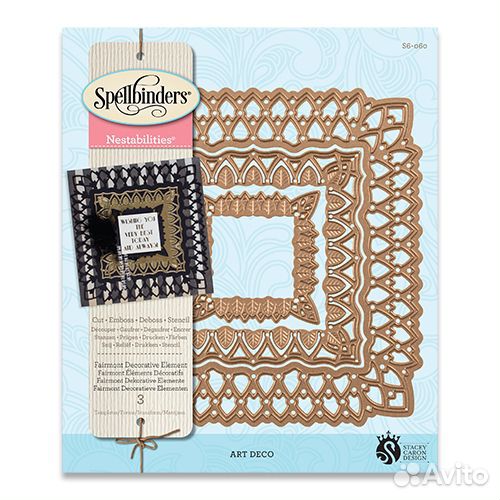 Набор ножей Nestabilities Decorative Elements 