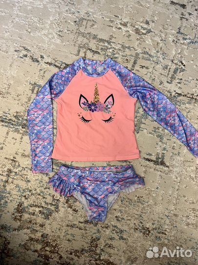 Купальник для девочки 134 новый