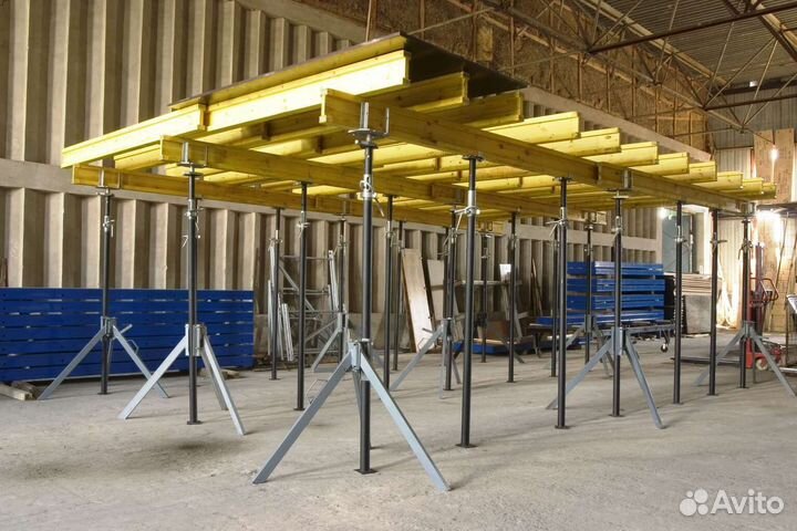 Опалубка перекрытия и мелкощитовая в аренду