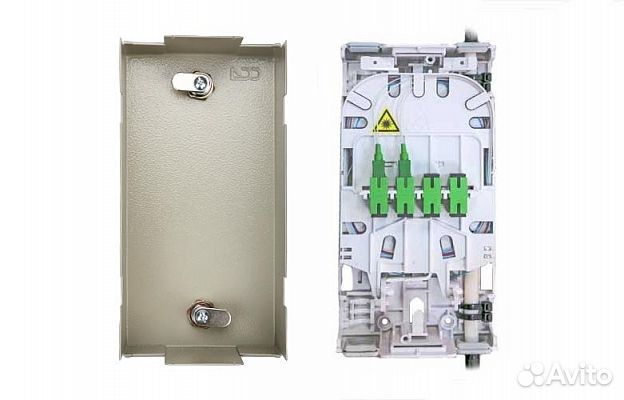 Кросс шкон -П -8 -1PLC 0.9-1/4- SC/APC - 10SC-5SC