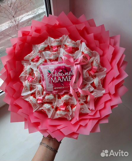 Съедобные букеты из зефира, конфет/сладкие букеты