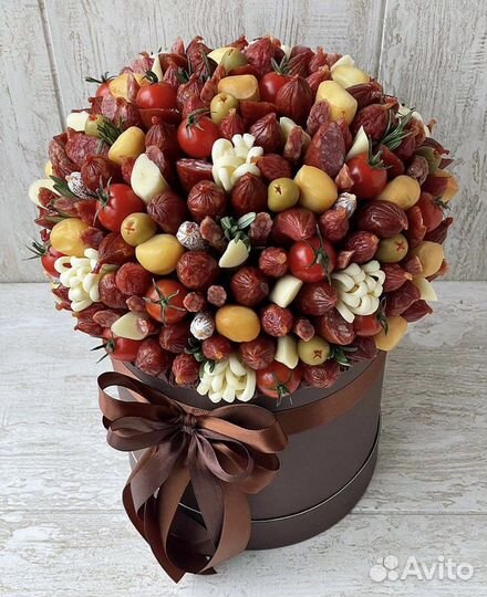 Мужские букеты съедобные