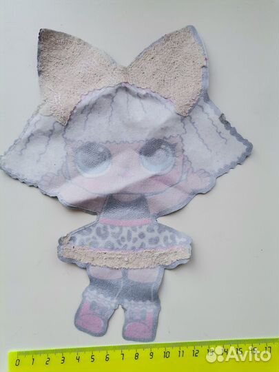 Нашивка на одежду кукла Lol