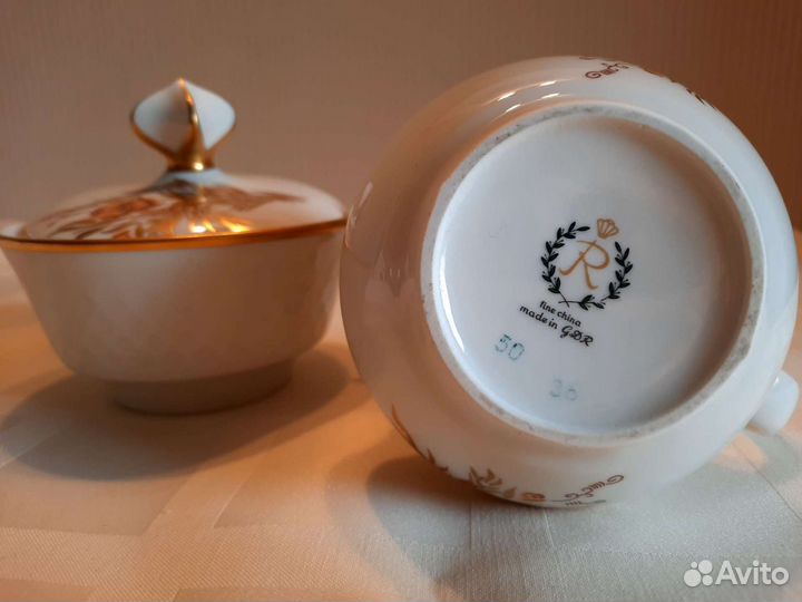 Молочник сахарница Райхенбах Reichenbach