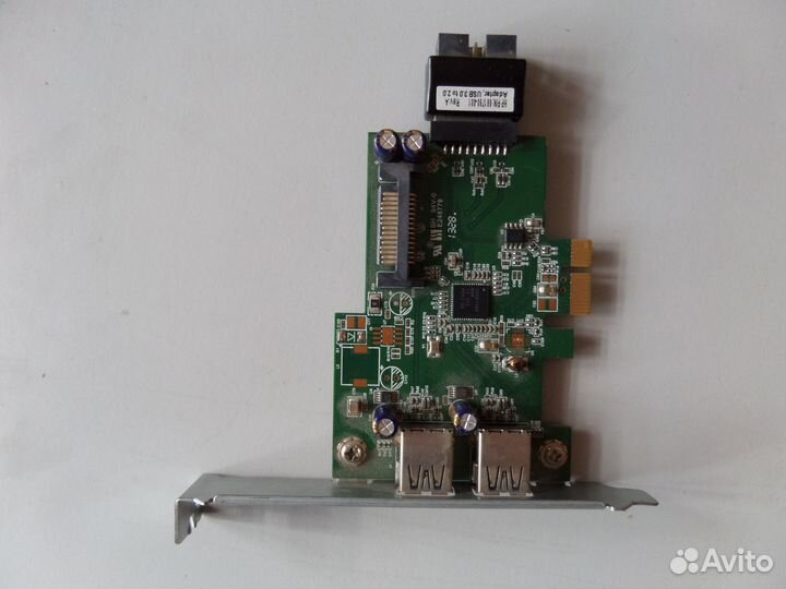 Плата портов HP USB 3.0 Super Speed PCIe x 1 Card