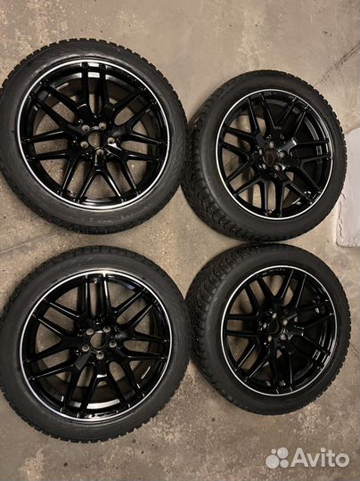 Оригинальные колеса MB GLS63 на зимней резине