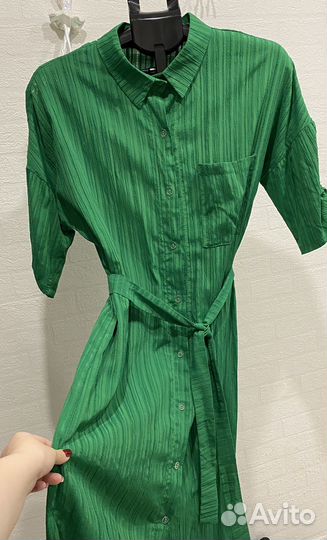 Платье Рубашка Zara 44 46