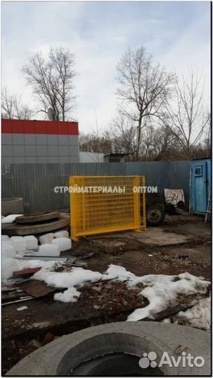 Временное ограждение для стройки