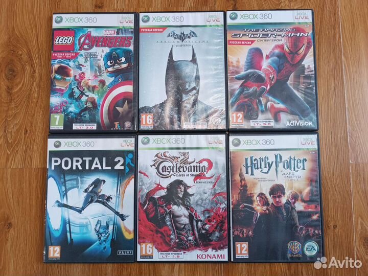 Игры на xbox 360 диски