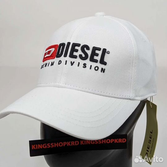 Бейсболка Diesel белая