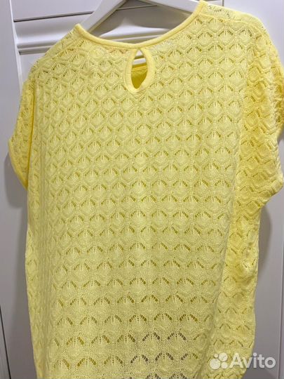 Трикотажная футболка топ