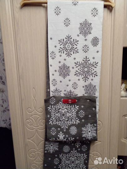 Шарф шерстянной универсальный повседневный