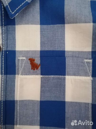 Рубашка для мальчика 104-110 новая