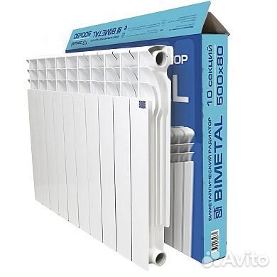 Биметаллический радиатор STI Bimetal 500/80