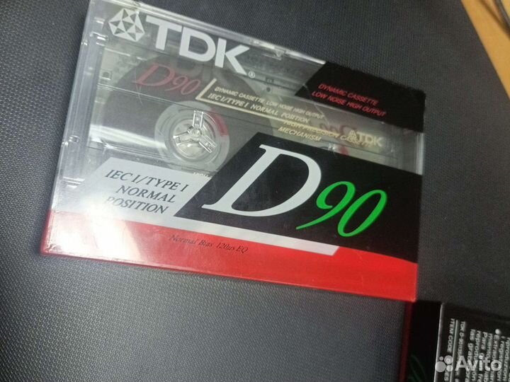 Аудио кассеты новые запечатанные TDK