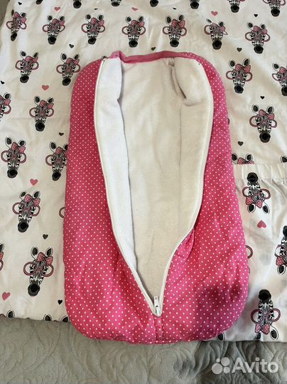 Конверт-одеяло на выписку для девочки