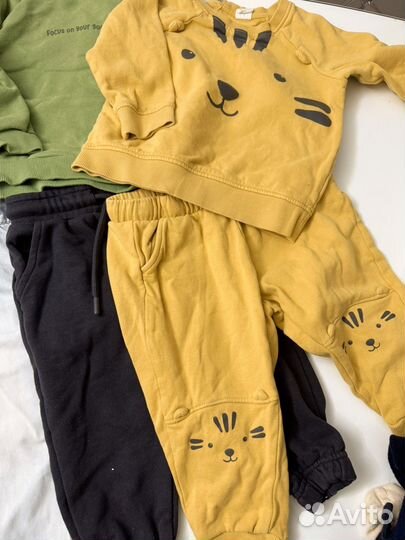 Детская одежда пакетом 80 86 hm reserved