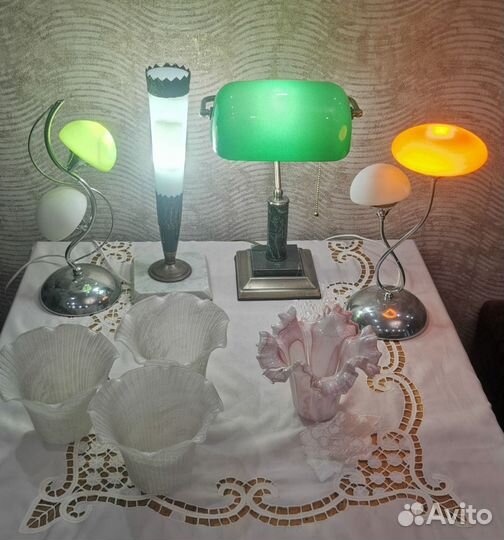 Лампа настольная ночник СССР