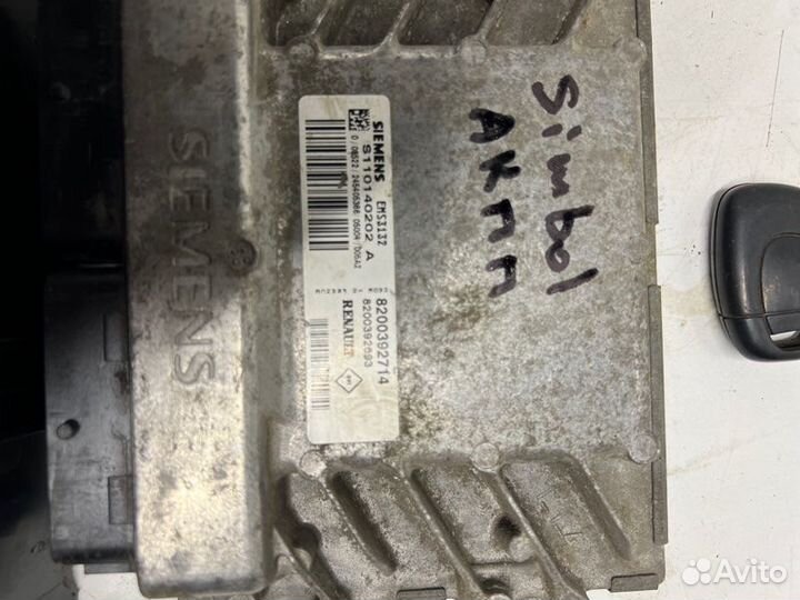 Блок управления двигателем Renault Symbol LB03 K4J