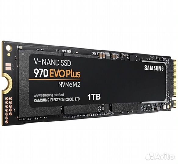 SSD M2 накопитель Samsung 970 EVO plus 1 тб