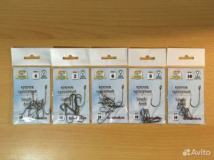 Крючки Owner, Crazy Fish