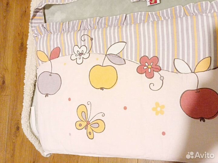 Бортики в детскую кроватку бу