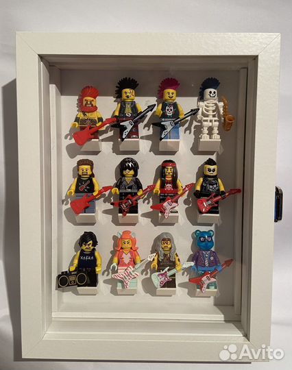 Рамка бокс дисплей для фигурок лего lego
