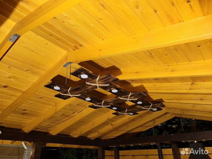 Светильник из дерева под любой размер